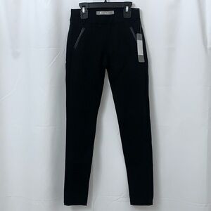 Girls Tractr Black Jeggings Size 7 NEW WITH TAGS